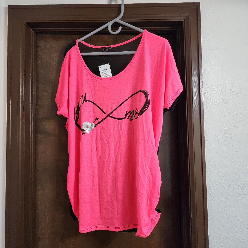Pink Graphic T-Shirt